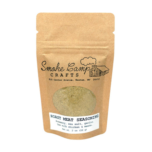 2 oz (56 Smoke Camp Crafts Roast Meat Seasoning g) - Turkey Seasoning with Rosemary, Garlic and Sea Salt