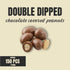 (1 Double Dipped Peanuts Milk Chocolate Covered Peanuts Pound) Wholesale Bulk Candy, Snack Nuts