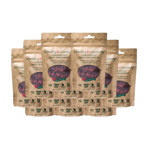 Honestly Cranberry - Unsweetened Dried Cranberries - No Added Sugars, Juices, or