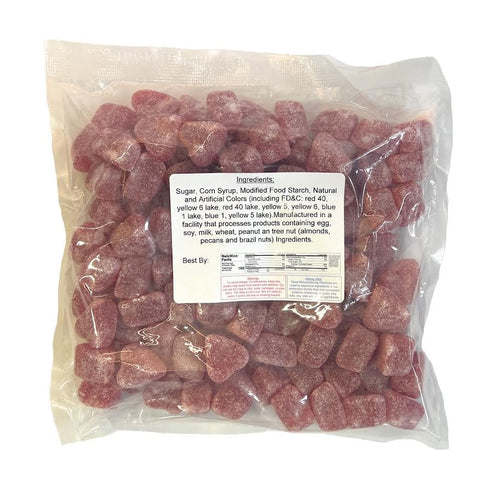 4 LB Yankee Traders Sanded Cinnamon Jelly Hearts - (Party Size, Valentines)