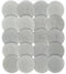 Generic 2 7/8" White Celebrant Altar Breads, Traditional Symbols Assortment, Made in Poland,