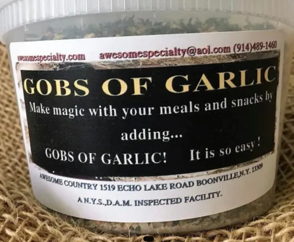 Generic AWESOME COUNTRY FARMHOUSE LLC Gobs of Garlic TUB of Seasoning Mix, All-Natural