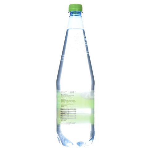 Morrisons 1 No Added Sugar Sparkling Lemon and Lime Spring Water, L