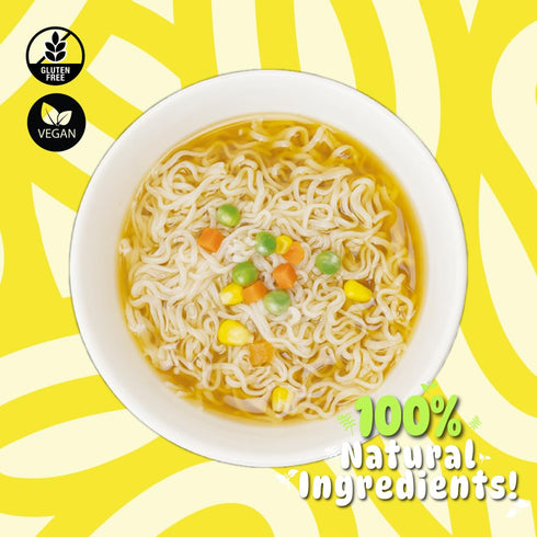 SAMABILA (Pack 6) 100% Multigrain Ramen of - Air Dried - Gluten Free - Vegan - Natural Ingredients