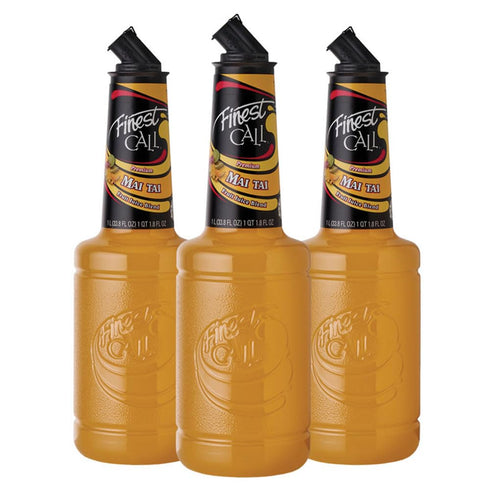 Finest Call Premium Mai Tai Drink Mix, 1 Liter Bottle (33.8 Fl