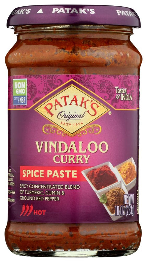 Patak's Original Vindaloo Curry Paste (Cumin & Chile) Hot - 10 oz