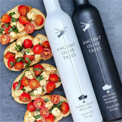 12.6 OZ. 1 ANCIENT OLIVE TREES - Extra Virgin California Olive Oil | Pressed from Arbosana & Arbequina Olives |