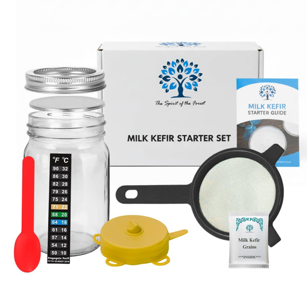 Original Milk Kefir Lebanese Starter COMPLETE SET w/ Grains - Active Probiotic