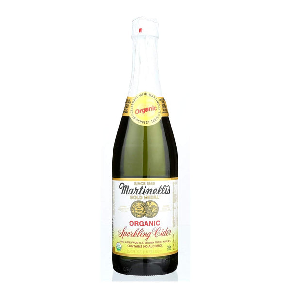 Martinelli's Martinelli Juice Sparkling Cider organic, 25.4 oz