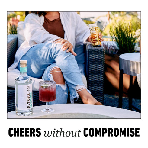 25.4 Oz (750ml) RITUAL ZERO PROOF Gin Alternative | Award-Winning Non-Alcoholic Spirit | Fl | Zero Calories |