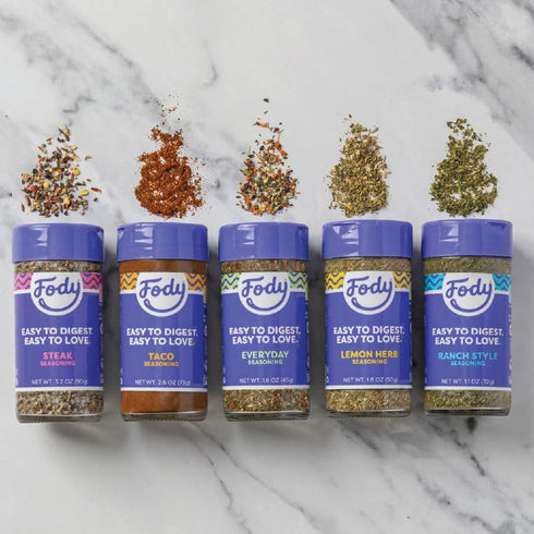 Fody Foods Everyday Seasoning, Flavorful Grilling Seasoning, Low Fodmap Certified, Gut & IBS Friendly, 1.6 Ounce
