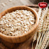 Generic (500g) Premium Raw Oats Whole Grain Rolled Oats for Porridge and Baking Traditional Uncooked Oat Flakes