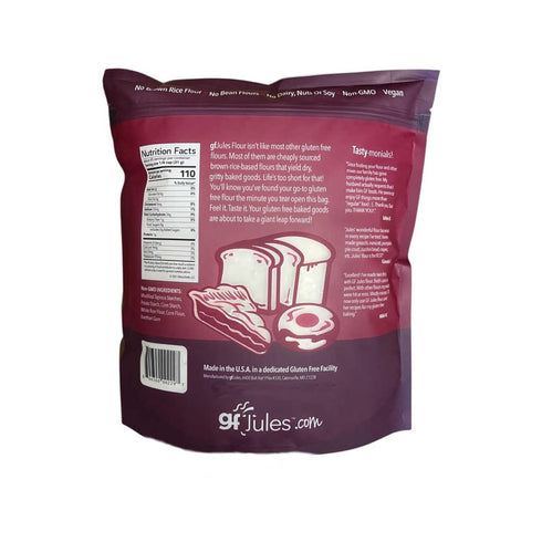 #1 4.5LB gfJules Certified Gluten Free All Purpose Flour | No Grit | Great Cup for Cup Baking Alternative to Regular