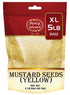 Spicy World Yellow Mustard Seeds Bulk, 5-Pounds