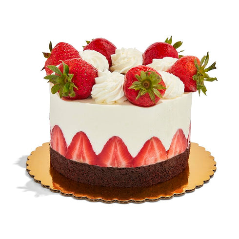 Whole Foods Market, Cake Chocolate Strawberry Shortcake 6 Inch, 23 Ounce