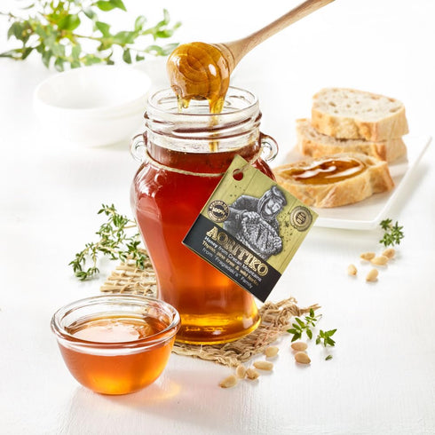 Fragiadakis Konstanas & Co G. P. 100% 250 Aoritiko Pure Cretan Mountain Honey | Greek Honey | Natural, Wildflower