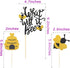 25 Pcs Glitter Bumble Bee Cupcake Toppers, What Will It Bee Cake Topper, Gender Reveal Party Decorations