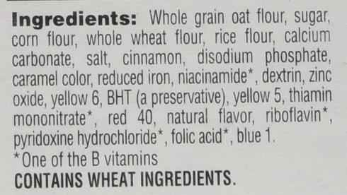 18oz (Pack 4) Quaker, Life Cereal, Cinnamon Multigrain Cereal, Box
