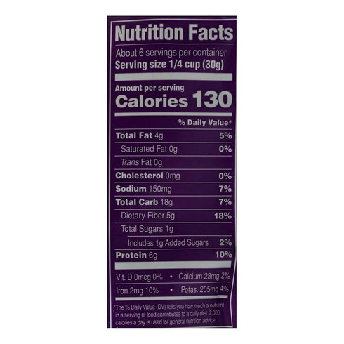 Saffron Road 6 12 Bombay Spice Crunchy Chickpea, Ounce -- per case.