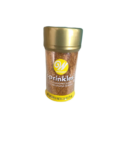 Wilton Gold Sanding Sugar - 2.6 OZ