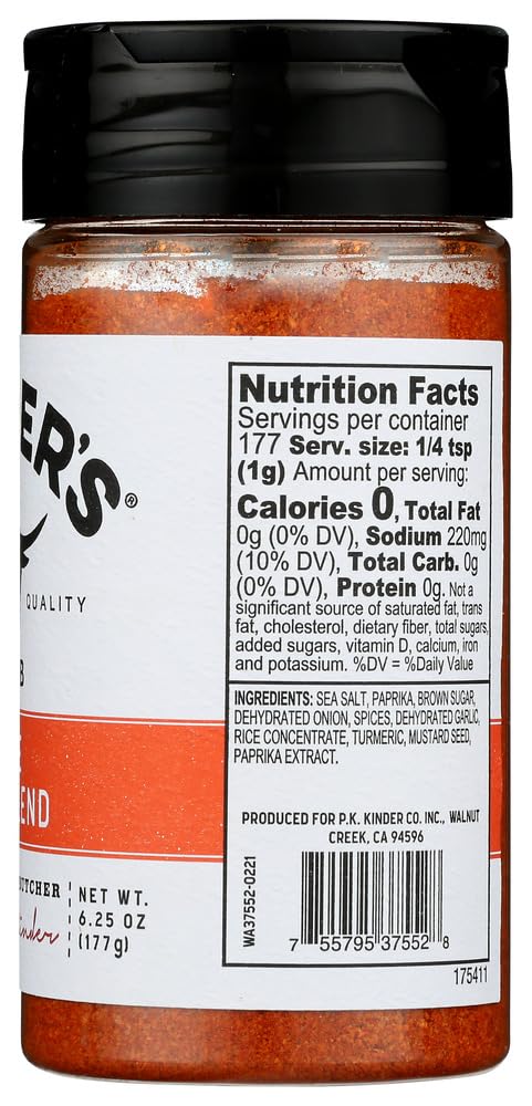Kinder's Rub The BBQ Blend, 6.25 oz