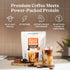 12g 170mg 14 Bulletproof Iced Protein Coffee, Mocha, Whey Protein + MCT Oil, Caffeine, Instant Coffee from Real Beans