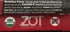 ZOT 100% Organic Licorice, Original, Dark Brown, Black, 0.4 Ounce (Pack of 6) (KKPPOA25607)