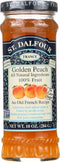 St. Dalfour, Golden Peach, Deluxe Golden Peach Spread, 10 oz(Pack of 3)