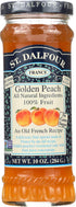 St. Dalfour, Golden Peach, Deluxe Golden Peach Spread, 10 oz(Pack of 3)