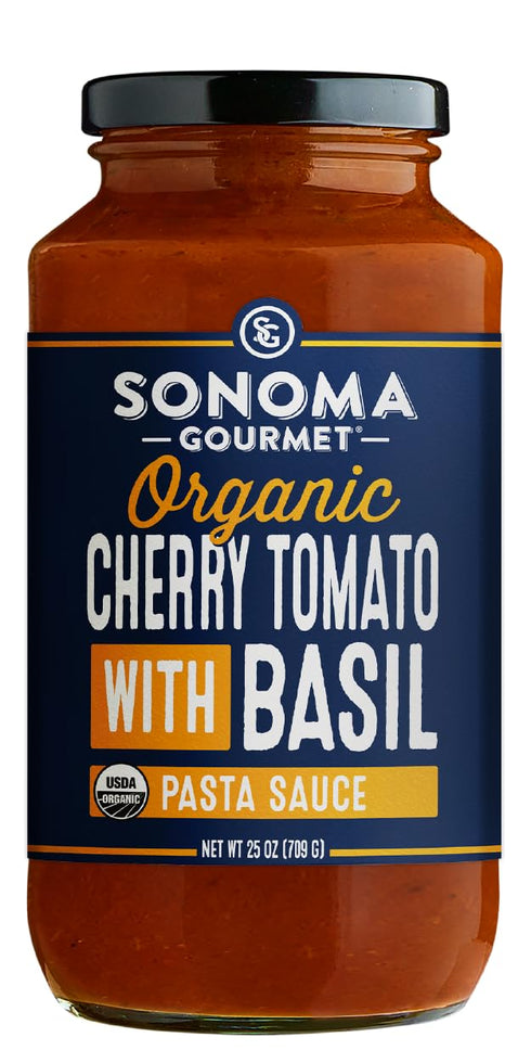 Set Pack Pack Sonoma Gourmet Family Pasta Night Gift Four | Cherry Tomato, Creamy Alfredo, Tomato Basil Alfredo & Lemon