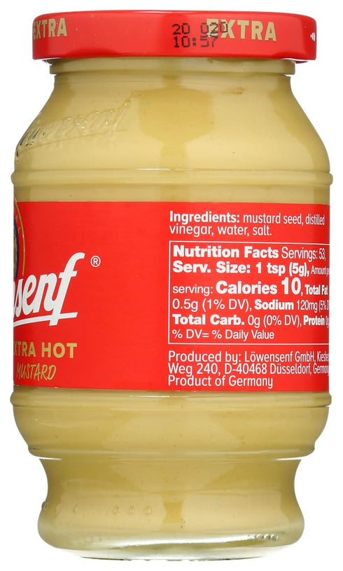 Loewensenf MUSTARD GERMAN EXTRA HOT
