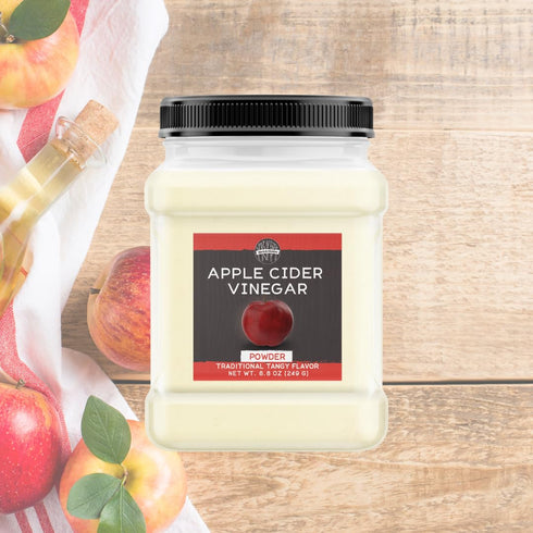 (8.8 Birch & Meadow Apple Cider Vinegar Powder, Cooking & Baking, Dry Vinegar, Tangy Flavor Ounce)