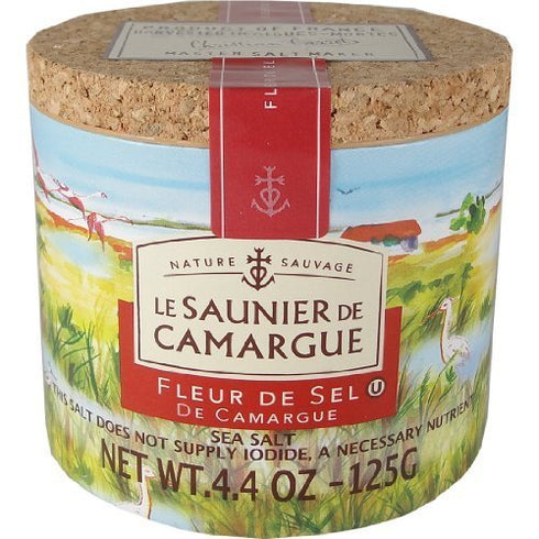Fleur de Sel de Camargue French sea salt 125 g 4.4 oz,