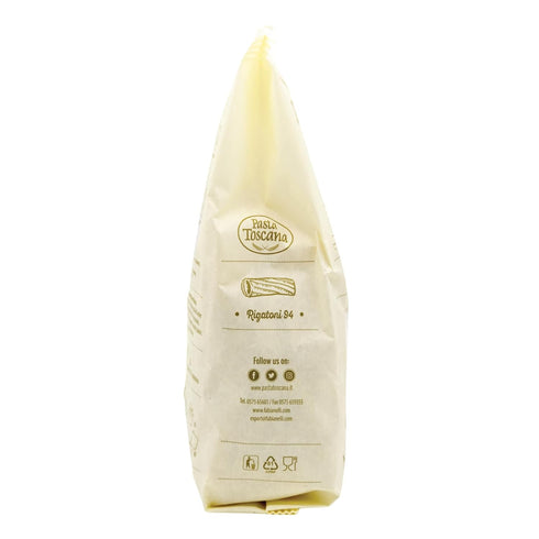 Pasta Toscana 16 oz (Pack 3, | Bronze Die Pasta | Italian Durum Wheat Semolina | Bronze die Pasta, of Rigatoni)