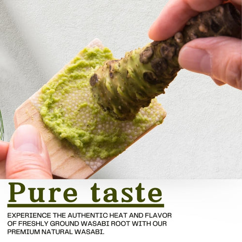 4oz Mr. Flavor Wasabi Sea Salt - Exotic & Zesty Seasoning, Perfect for Sushi & Seafood, All-Natural Ingredients