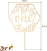Huray Rayho Bumble Bee One Cake Topper for First Birthday, Honey Bee Theme Party Decoration