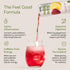 12oz (4 Pack) Happy Being Raspberry Lemon Sparkling White Tea Antioxidant & Polyphenol Rich, Infused with Turmeric