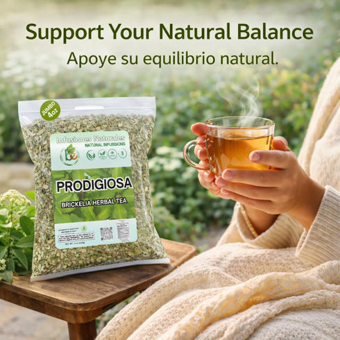 4 oz (113g) 100% Prodigiosa Herbal Tea Natural Mexican Herb Wildcrafted Brickellia Vegan, Non-GMO Loose Leaf Herbal