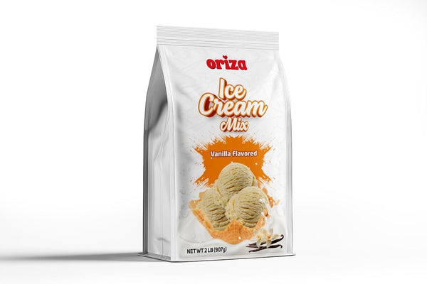 Oriza Ice Cream Mix Vanilla DIY Ice Cream Base with Real Dairy Works