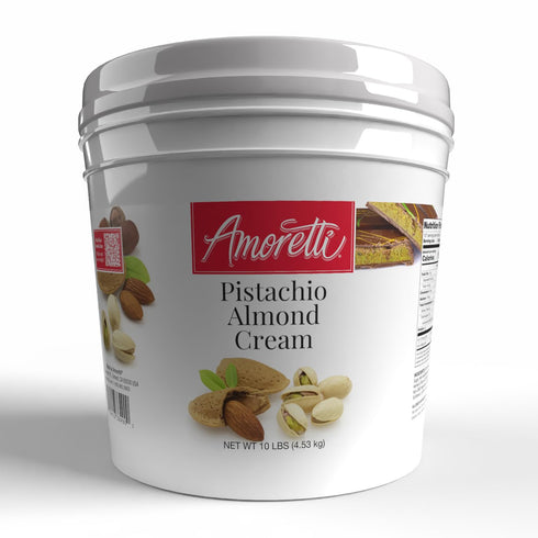 58% 11 oz Amoretti - Pistachio Almond Cream (Over Pistachios and Almond Butter)