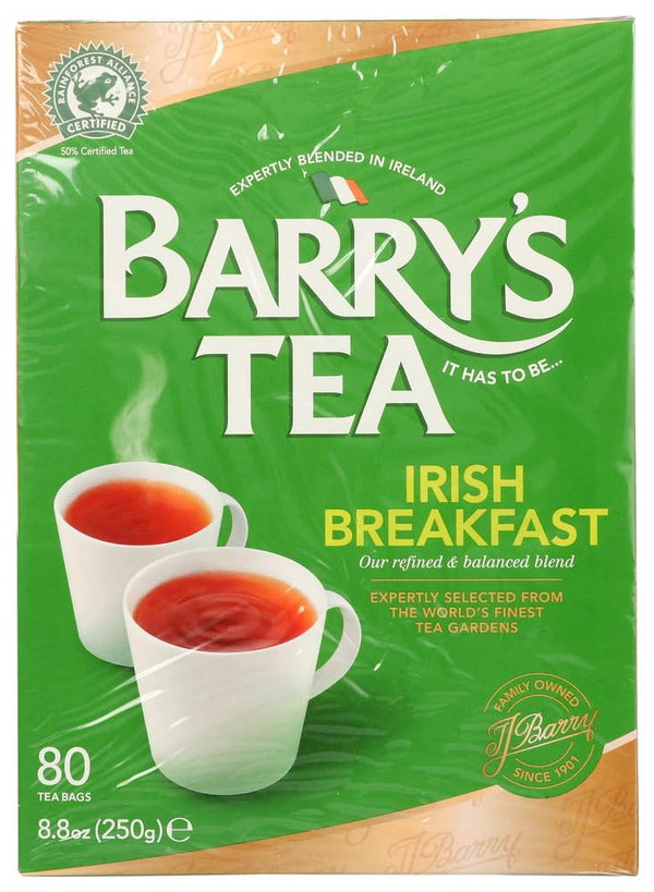 Barrys Irish Breakfast Tea 80 Bags 4-pack by Barry's Tea