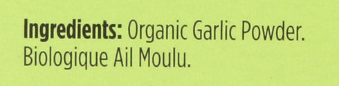 SPICELY 0.4 OZ Organic Garlic Powder