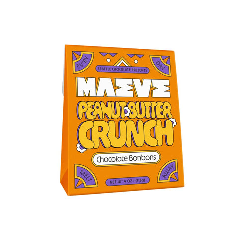 Maeve Chocolate Peanut Butter Crunch Bonbon Box (4oz)