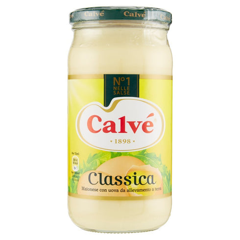 Calv : "Classica" Italian Mayonnaise * 16.9 Fluid Ounces (500mL - 475g) Jar
