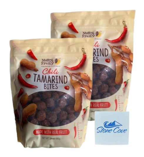Stone Cove Nutty & Fruity Chili Tamarind Bites Bundle with Fridge Magnet - 26