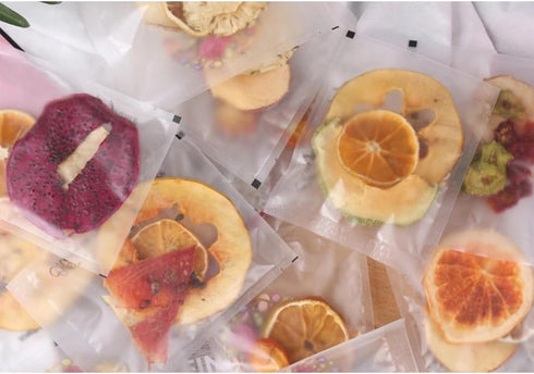 ECYC Ltd 17.6oz (500g) Natural Dried Fruit, Freeze Dried Fruit Bulk Herbal Fruit Teas Dehydrated Fruit Slices for Tea