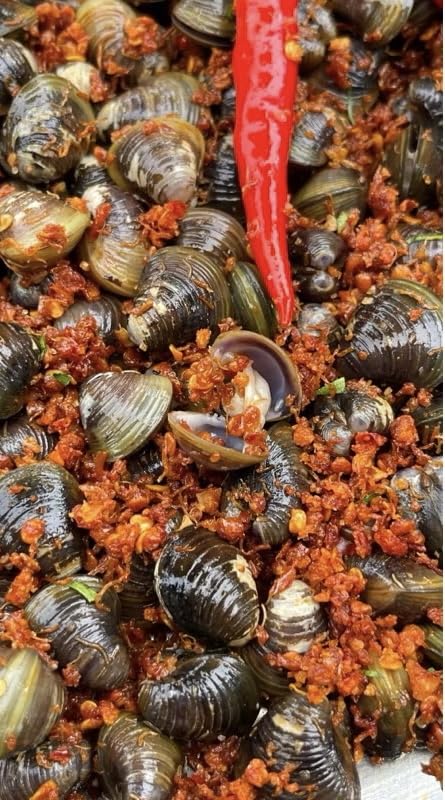 Generic Set 2 Packs 120g/ of Muoi Cua Ca Mau Vietnamese Crab Seasoning Spice Mix, jar, Spicy Seafood Condiment