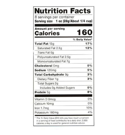 Walgreens Nice 8oz (pack 2) Nice Roasted Cashew Halves & Pieces Sea Salt