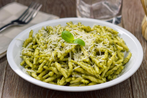 A Blend Above Pasta Mix, Noodle Toss Mix - Pesto Tuscan, Roasted Garlic Parmesan, Spicy Garlic, Spinach Parmesan