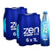 ZenWTR Ultra-Pure, Vapor Distilled Water, 1 Liter (Case of 2x 6 Pack)